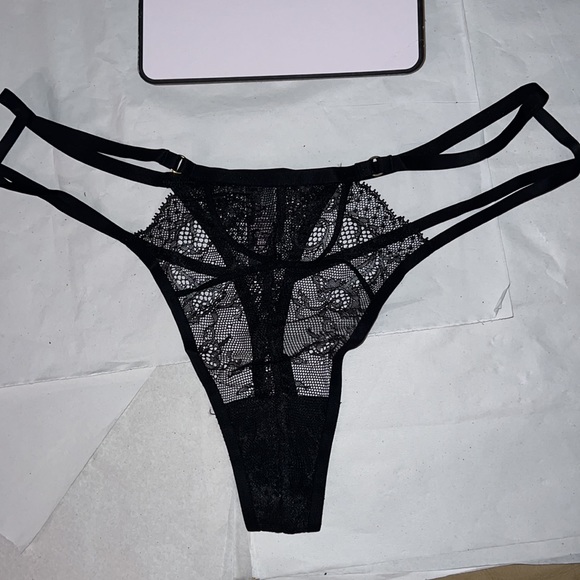Victoria's Secret Strappy THONG Panty XL - Picture 5 of 12